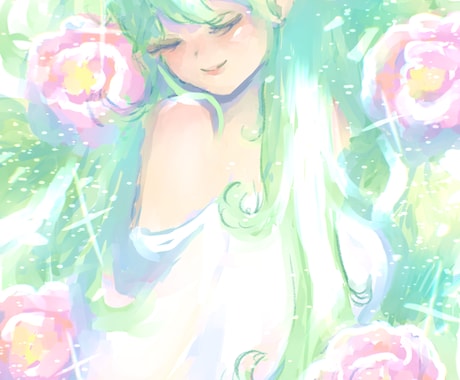 最短でイラスト、一枚絵描きます 早描きなので３日以内でお届け！アイコン、サムネイル使い方色々 イメージ2
