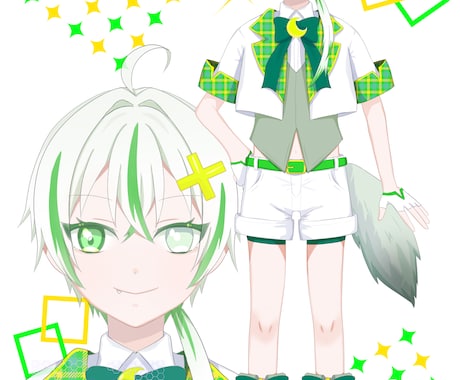 立ち絵制作致します 個性や雰囲気を大切に、透明感と温かみ感じる作品に致します。 イメージ2