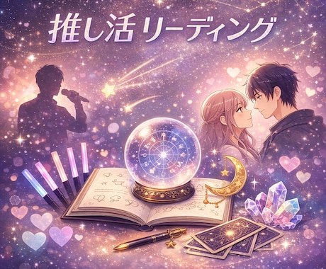 推しとの相性診断！推し活が楽しくなる星読みします あなたと推しだけの特別なご縁、こっそり覗いてみませんか？ イメージ1