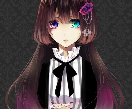 1枚絵やアイコンイラストお描きします 様々な用途にご利用できる一枚絵のイラスト制作をいたします イメージ2