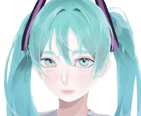 リアルな厚塗り描きます 1000円であなたの好きなキャラ描きます イメージ1