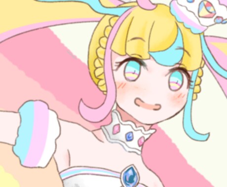 Twitterのアイコンとヘッダー描きます ココナラ最安値・リテイク無料・アニメ系の女の子が得意です イメージ1