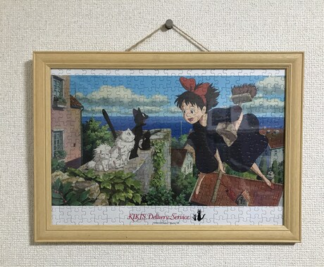 ジブリ•風景画などジグゾーパズル作成を代行します パズルを飾って気分転換眠っているパズルはないですか？ イメージ2