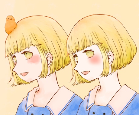 キャラクターイラストを販売しています 創作キャラクター/アイコン・オリジナルMV・動画サムネなどに イメージ1