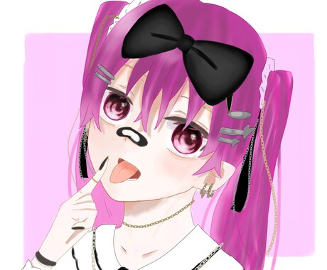 アイコン・ヘッダーなど用途自由でかきます 希望の形になるように何度でも修正致します イメージ2