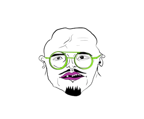 ちょっと悪意のある似顔絵作ります 似ているようで似ていない、ちょっと悪意のある似顔絵描きます イメージ2