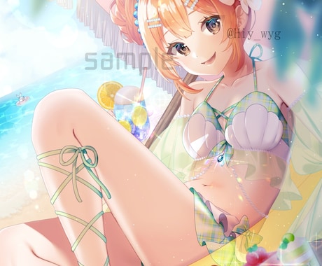 イラスト描きます 立ち絵、一枚絵、表紙、ポスター等 イメージ2