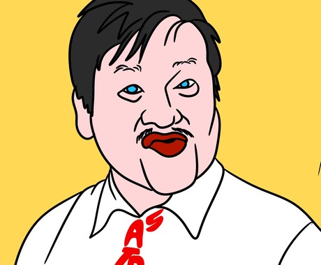最安値　個性的な似顔絵描きます 個性的な面白い似顔絵をお届けします イメージ2
