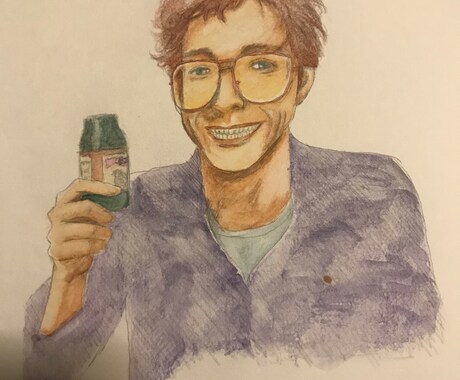 似顔絵描きます 当方は携帯電話からの写真を元に似顔絵描きます イメージ2