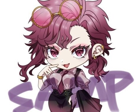 IRIAM用のミニキャラお仕立てします イメージ1