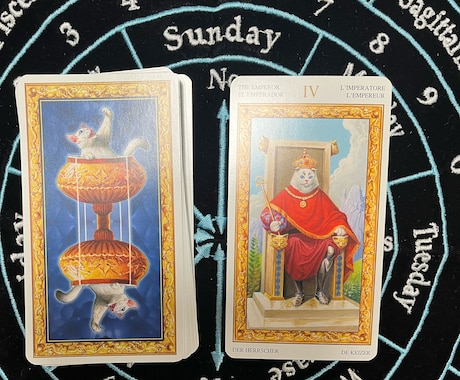 タロット1枚メッセージ占いします 今必要なメッセージを1枚で届けるにゃ イメージ2