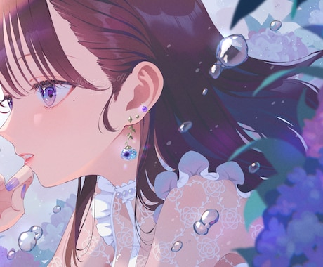 商用利用◎目を引く！イラスト、アイコン描きます グッズ、歌ってみた用、動画内イラスト等幅広く対応します！ イメージ2