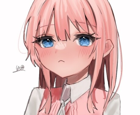 可愛い女の子を描きます イラストをアイコンにしたい方へ イメージ2