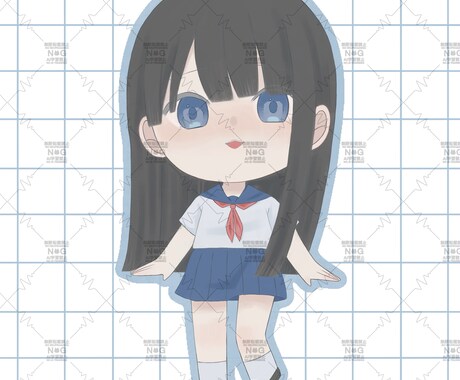 アイコンやSDキャラを可愛く描きます アイコンやサムネイル、SNSの活動にご利用ください◎ イメージ2