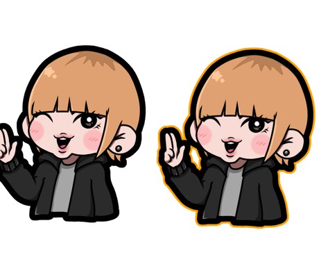 あなたのオリジナルキャラや似顔絵を作成します 貴方だけのシンプルで可愛らしいイラストを描きます！！ イメージ2