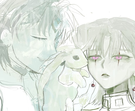 厚塗りで繊細な1枚絵をお描きします ご要望があればアニメ風のイラストのご依頼も承ります。 イメージ2