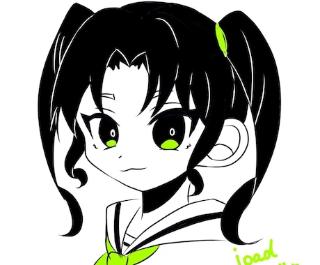 3色展開のセンスの良いアイコン作ります 黒、白、あなたの好きな色で可愛いアイコン作りませんか？ イメージ1
