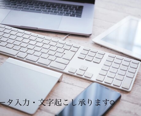 データ入力・文字起こしいたします 最短即日中に納品させていただきます！ イメージ1