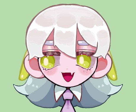 可愛い子からカッコ可愛い子まで描きます SNS等で使えるアイコンを制作します！ イメージ2
