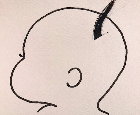 赤ちゃんのファーストカットアート作成します インスタで見るファーストカットアート！再現します！ イメージ1