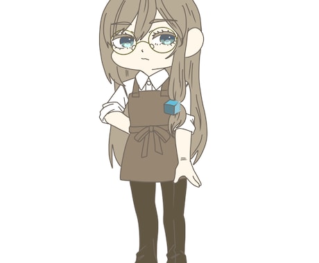 最短即日！可愛いデフォルメ立ち絵描きます TRPGや動画、アイコンなどに使える立ち絵を描きます イメージ1