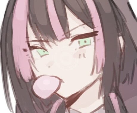 アニメ調のやわらかい絵柄のアイコン描きます 男女どちらも描けます。丁寧に作成させていただきます。 イメージ1
