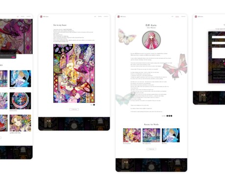 3名様限定価格！こだわりデザインのHPを制作します 高品質かつ更新しやすいホームページをSTUDIOで作ります。 イメージ2