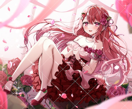 ご希望のイラストを描きます 商用・二次配布可！かわいくて目を惹くイラストを描きます イメージ2