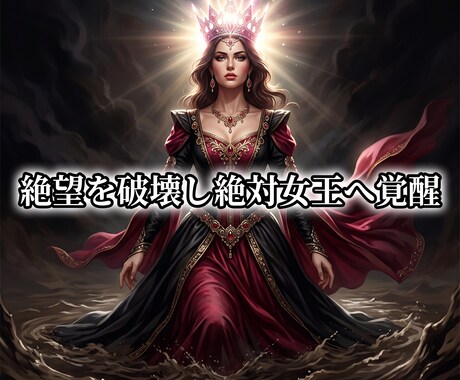 搾取の因果を深層霊視で粉砕し絶対女王へ導きます 底知れぬ絶望を破壊し、すべてを支配する絶対女王へ覚醒せよ！ イメージ1
