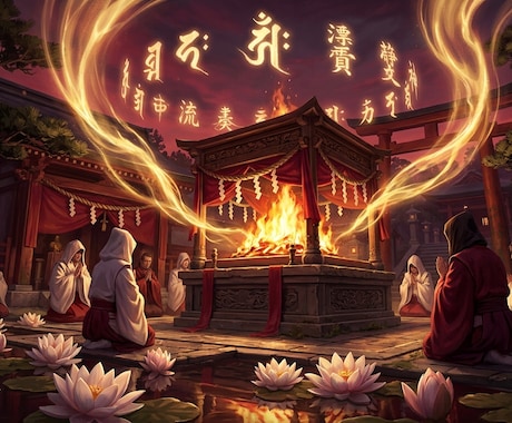 門外不出・霊視・祈祷・神託による強力縁結びします 祈るだけじゃない。視ながら、聴きながら、縁を結ぶ。 イメージ1