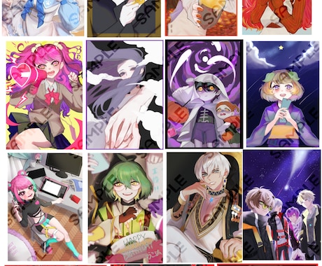 お好きなイラストお描きします 動画サムネ・立ち絵・SDイラストなど イメージ2