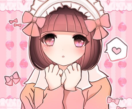 可愛いイラスト描きます SNSアイコンや歌ってみた動画のサムネイルなど受付中 イメージ2