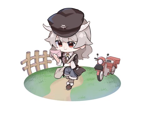 かわいい全身ミニキャライラストを描きます グッズなどに！ぷにっとかわいいミニキャラを制作いたします イメージ2