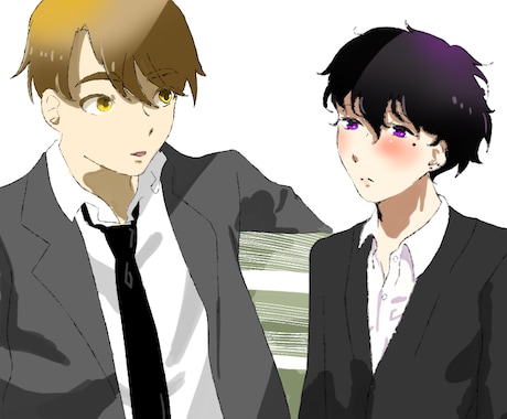 イラスト描きます アイコンや広告のデザインなど、お任せください。 イメージ2