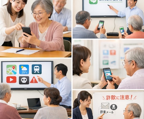 スマホ操作教えます スマホの“わからない”を、“できた!”に イメージ1