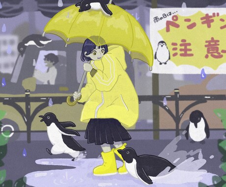 ナチュラルな雰囲気のイラストお描きします ＊日常に非日常がある楽しさを＊ イメージ2