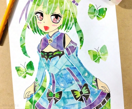 マステ絵の依頼受けつけます マステ絵楽しいですよ、やってみませんか イメージ2
