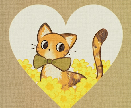 モフモフ！愛くるしいネコちゃん描きます 商用利用OK！個人用から商品用まで幅広く製作します イメージ1