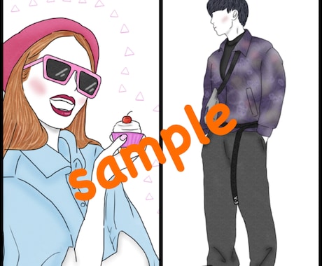 写真をイラストにします アイコンやプレゼントにオススメです。人物以外も承ります。 イメージ2