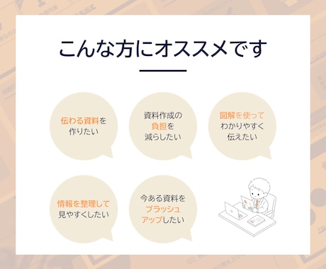 最短５日｜伝わるスライドを作成します 情報整理から、伝わるプレゼン・セミナー資料を作成 イメージ2