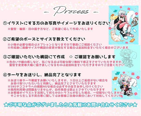 ポップで可愛いSD・ミニキャラをお作りします サムネイルやSNSのアイコン、オリジナルキャラを！ イメージ2