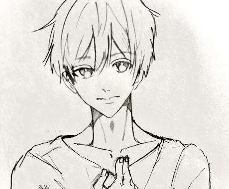 手描き鉛筆やデジタルで理想のアイコン描きます あなたの理想のアイコン作ります(*^^*) イメージ2