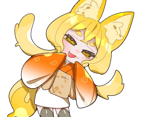 ミニキャラを描きます 配信などなど様々な場面で使用可能なミニキャラを製作します！！ イメージ1