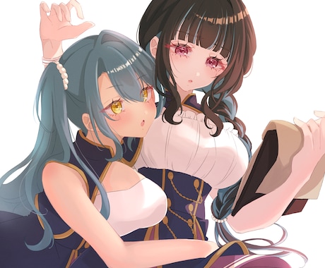 シンプルイラスト制作します ちゅるんと透明感のあるシンプルなイラスト イメージ2