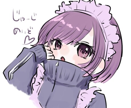 ミニキャラかきます あなたのミニキャラ腰上サイズ描かせてください イメージ2