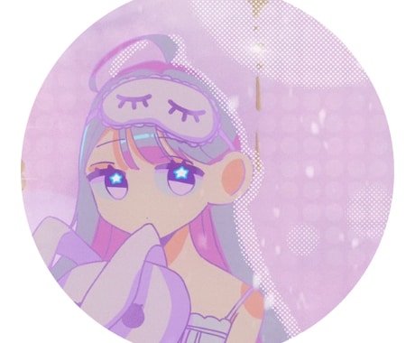 夢かわ。SNS アイコン＆イラスト描きます アイコンにぴったり！カラフルでとびきりかわいい世界観✨ イメージ2