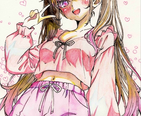 生成したAI絵、アナログに描き換えます AI絵よりも温かみのあるイラストを提供します イメージ2