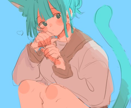 かわいいイラストを描きます ご要望に柔軟に対応可能です！SNSなどにぜひ イメージ2