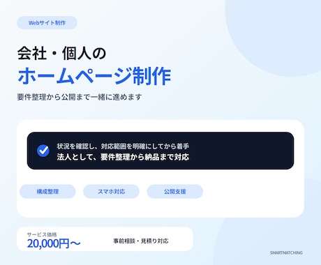 会社や個人のホームページを制作します 何から始めればいいか、一緒に考えます イメージ1