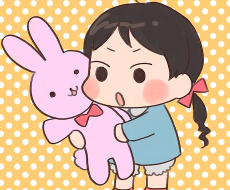 最短即日☆あなたのゆるーく小さいアイコン描きます イメージ1